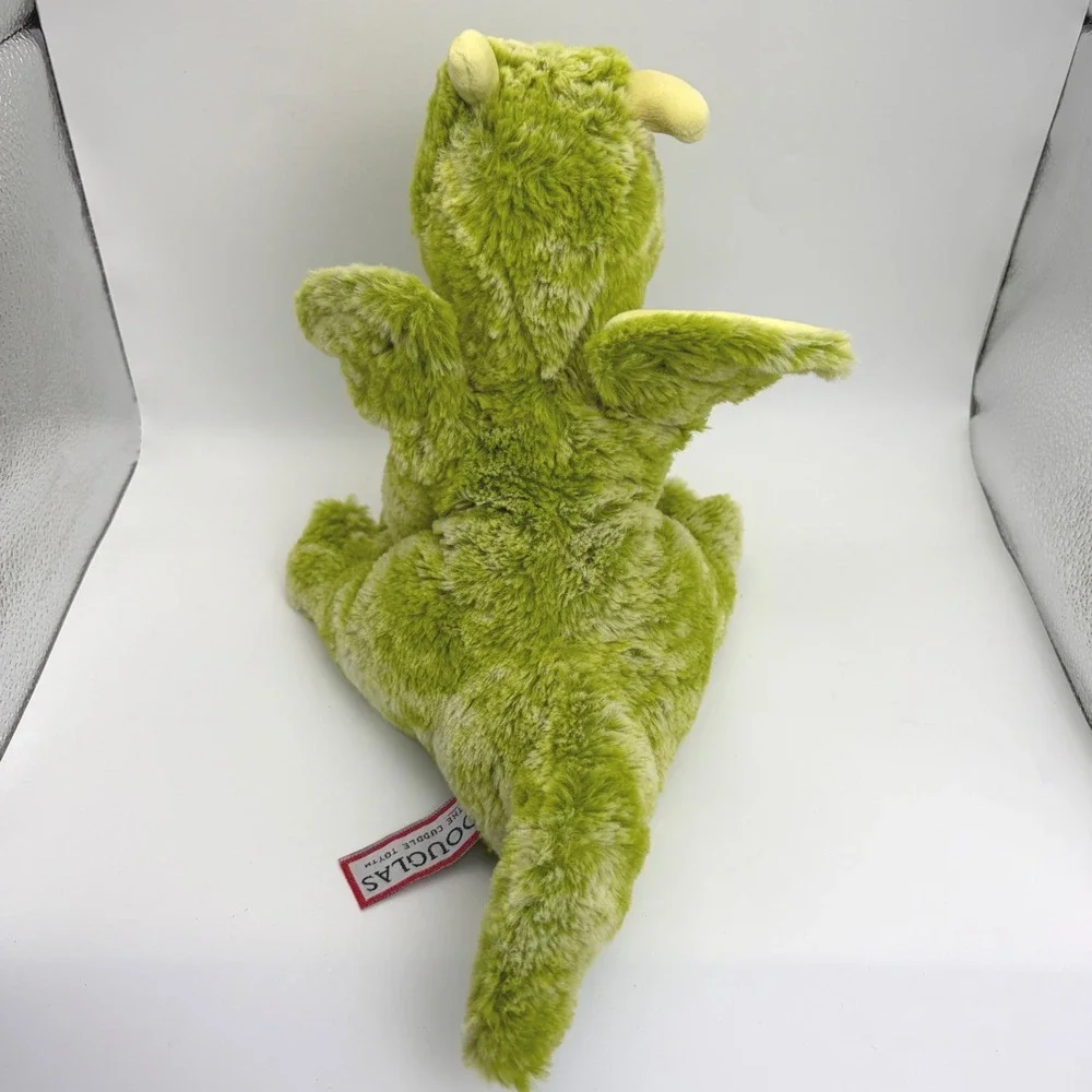 Douglas The Cuddle Toy Green Dragon Plush Stuffed Animal Soft‎ Toy 9 Inch